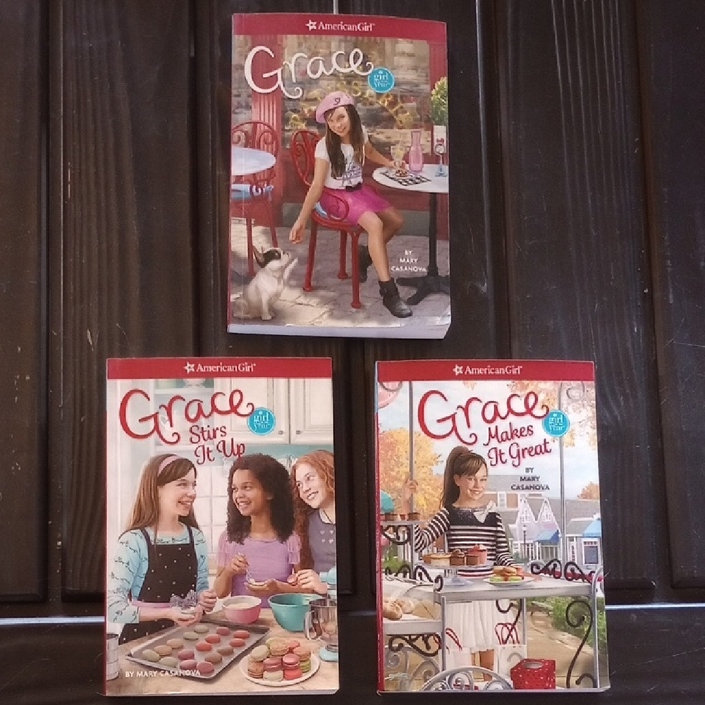 American Girl Grace Book Set of 3